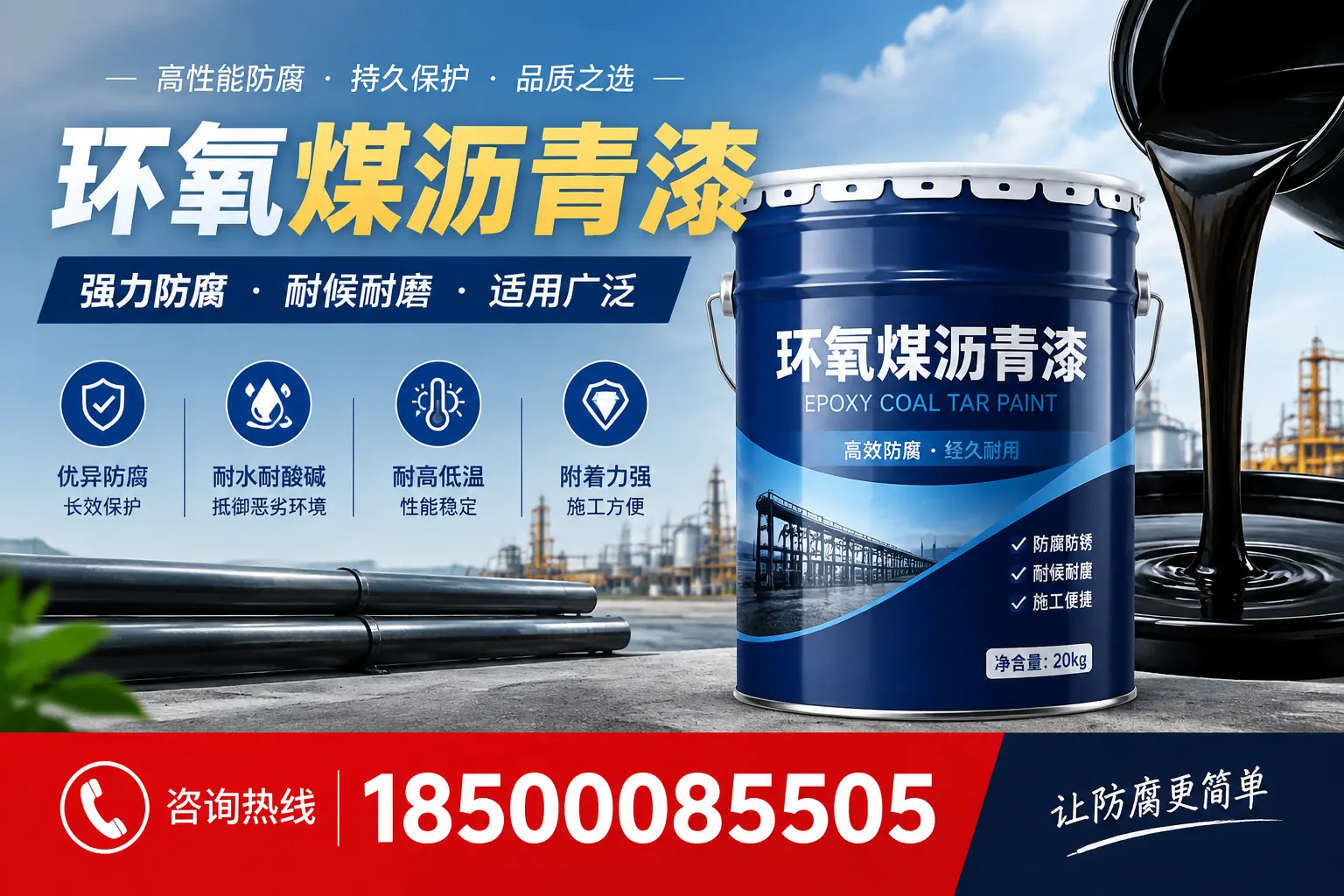 环氧煤沥青漆在不同气候条件下的表现分析，荆门适用性
